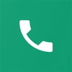 phone + contacts and calls android application logo